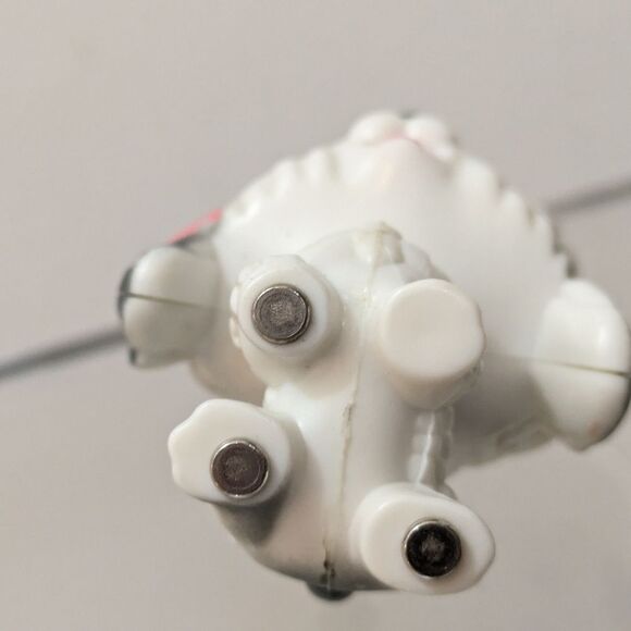 Littlest Pet Shop Magic Motion Sheepdog White Gray Puppy Dog - Picture 8 of 9